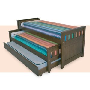 CAMA TRIPLE PACIFICO CAOBA