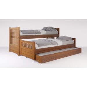 CAMA TRIPLE MEDITERR CASTAÑO