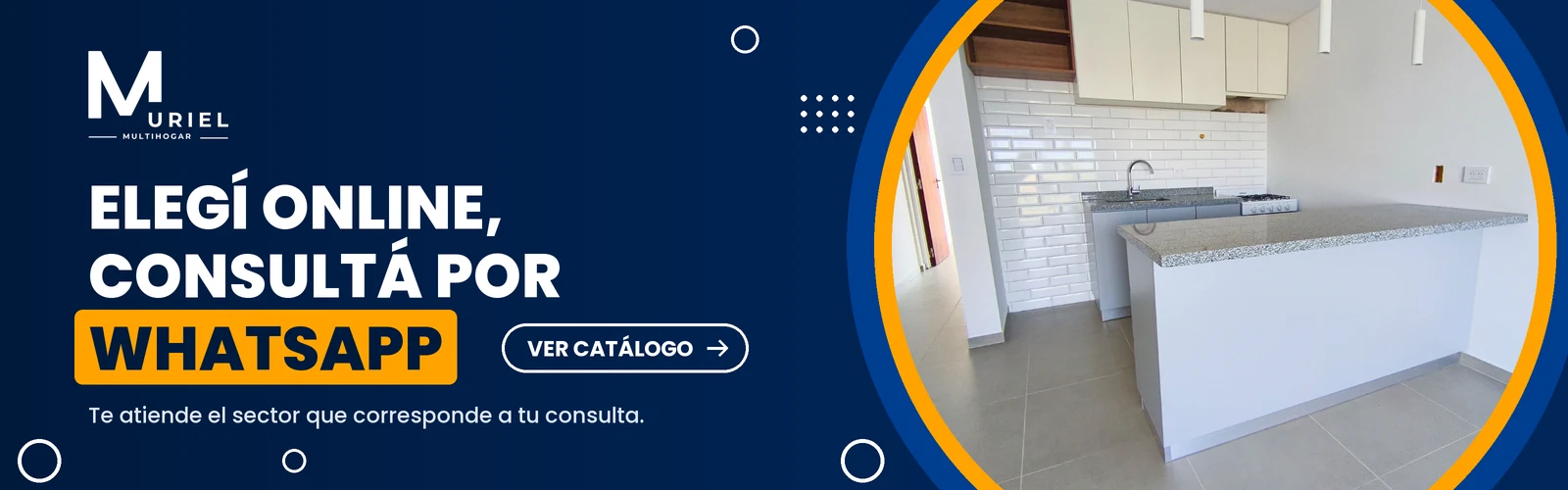Elegí online, consultá por WhatsApp